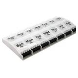 Weekly Pill Organizer with AM/PM Compartments