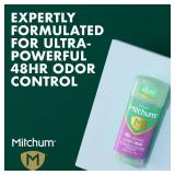 Mitchum Womens Antiperspirant Deodorant Gel Stick, Shower Fresh Scent, 48HR Sweat & Odor Protection, Triple Odor Defense, Alcohol-Free, 3.4 oz