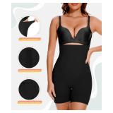 BESTENA Shapewear Shorts,High Waisted Shapewear for Women Tummy Control,Seamless Body Shaper Shorts Thigh Slimmer Medium