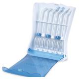 Waterpik Water Flosser 6 Count Replacement Tips With Case, Convenient, Hygienic and Sturdy for Easy Storage and Travel, Includes Precision, Orthodontic, Plaque Seeker Refill Heads Nozzles