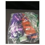 ZUOIUP Kids Halloween Socks for Girls Boys Toddlers, 2 Pairs Orange Purple Knee High Halloween Socks with Cute Pumpkin/Bat/Ghost(1-3 Years)