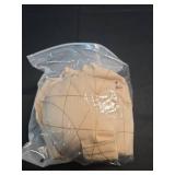 USEASY Shapewear Bodysuit Tummy Control Strapless Bra Shapewear for Women Strapless Faja Body Shaper Thong Light Shapewear Beige M