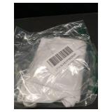 Artfish Women Casual Basic Sleeveless High Neck Rib-Knit Front Racerback Crop Tank Top 01#White,L