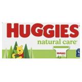Huggies Natural Care Sensitive Baby Wipes  Unscented Refill Pack, 208 wipes