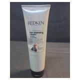 Redken Detox Hair Cleansing Cream Clarifying Shampoo For All Hair Types - Removes Buildup and Strengthens Hair Cuticle, 8.5 Fl Oz
