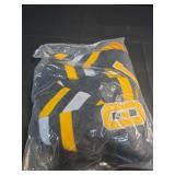 Boston Happy Gilmore #18 Adam Sandler 1996 Movie Ice Hockey Jersey Stitched Letters and Numbers, Large Black