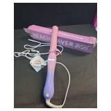 The Beachwaver Co. Beachwaver B1.25 Rotating Curling Iron - Pink Sunset | Automatic 1.25 Inch Ceramic Curling Iron | Auto-Shut Off, Travel-Friendly, Dual Voltage | B-Series (BW17SS)