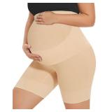 KIM S Maternity Dress Fall Shapewear Clothes Underwear Belly Bands for Pregnant Women Maternity Photoshoot Panties Outfit Baby Shower Dress for Mom be Maternity Leggings Jeans(Nude L)