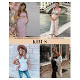 KIM S Maternity Dress Fall Shapewear Clothes Underwear Belly Bands for Pregnant Women Maternity Photoshoot Panties Outfit Baby Shower Dress for Mom be Maternity Leggings Jeans(Nude L)