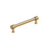 9 PACK Amerock Faraday 6-5/16 inch (160mm) Center-to-Center Champagne Bronze Cabinet Pull, BP37745CZ