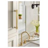 9 PACK Amerock Faraday 6-5/16 inch (160mm) Center-to-Center Champagne Bronze Cabinet Pull, BP37745CZ