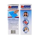 BeKOOOL Cooling Soft Gel Pillow - Reusable Cooling Relief from Migraines, Neck Strain and Fever - Up to 6 Hours of Cooling, Ready to Use, Stays Soft When Frozen