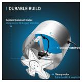 iPower 6 Inch 240 CFM Inline Duct Fan with Low Noise, Booster Exhaust for HVAC Ventilation in Grow Tent, Basements, Bathrooms and Kitchens
