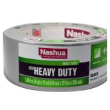 Nashua 1.89 in x 30 yd 300 Heavy Duty Duct Tape, Gray, 1 Ct