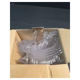 Amazon Basics Disposable Clear Plastic Forks, Premium Quality, 100 Count, Large Pack