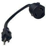 Lotos Technology PT01 Pigtail Type 1, Convert 220V to 110V for LT5000D/LTP5000D/LTPDC2000D/CT520D, Black (1-(Pack))