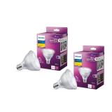 PHILIPS LED 75W PAR30 2-Pack Ultra Definition Bright White (3000K) 850 Lumen (10.5W = 75W) Dimmable Flicker-Free Light Bulbs