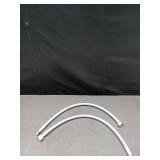 Supply Lines 3/8" Female Compression Thread M10 Male Connector 1 Pair, ARCORA 16" Faucet Hose Connects Bathroom Sink to Water Supply