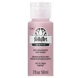 FolkArt Acrylic Craft Paint, Orchard Rose 2 fl oz Premium Matte Finish Paint, Perfect For Easy To Apply DIY Arts And Crafts, 49911