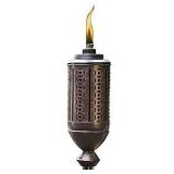 TIKI Brand 65-inch Cabos Metal Torch Copper