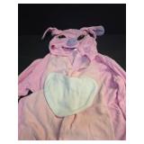 Wishliker Halloween Stitch Kigurumi Onesie Pajamas Costume Unisex Adult Pink M