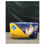 Adenna BRZ645 Bronze 5.5 mil Powder-Free Latex Gloves, Medical Grade, White, Medium, Box of 100