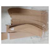 Okuna Outpost Cash Paper Bands - Secure Adhesive Ends for Cash Handling - Blank Money Bands for Crafts - Fits Money Organizer - 7.7 x 1.25 in, 300Pack