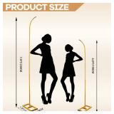 Balloon Arch Stand Set of 2 - Metal Backdrop for Wedding, Birthday, Anniversary, Bridal and Baby Shower - Flower and Floral Arch for Ceremony