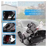 GrteRokky Rear Right Sliding Door Lock Latch Actuator Compatible with 2008-2016 Chrysler Town & Country, 2008-2020 Dodge Grand Caravan, 2012-2015 Ram C/V Replaces 5020768AB 5020768AC 68030378AC