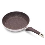 Boryenty 9.4" Ceramic Skillet | Non Stick Frying Pan with Stay-Cool Handle PFOA-Free, Pefect Egg Pan for Everyday Cooking