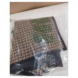 YDKGL Door Mat Entrance 24x35, Dirt Resistant and Absorbent, Non-Slip Rubber Backing Floor Mats, Easy Clean Low-Profile Doormat for Entryway, Front Door, Inside Entrance, Black