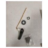 iFealClear Universal Metal Toilet Handle Replacement Kit, Front Mount Toilet Tank Flush Lever with Stainless Steel Chain, Fits Most Toilets, Oil Rubbed Bronze