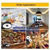 Hotorda 3-Tier Bar Glass Rimmer Bartender Tool with Sponge, 3-Tray Black Plastic Glass Rimming for Cocktails Margaritas Bloody Marys and Gimlets