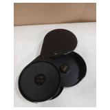 Hotorda 3-Tier Bar Glass Rimmer Bartender Tool with Sponge, 3-Tray Black Plastic Glass Rimming for Cocktails Margaritas Bloody Marys and Gimlets