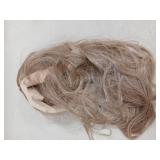 SAPPHIREWIGS Synthetic Headband Wigs Blonde Body Wave Glueless Headband Wigs for Black Women Natural Looking Highlight Ash Blonde Wavy Wig Heat Resistant 20 Inch