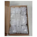 6pcs Glass Funnels and 2pcs Cleaning Brushes 14mm