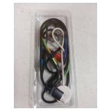 Travel Essentials 4 in 1 iWatch & iPhone Charger,Multi Charging Cable for Apple Watch Charger USB C Micro Nylon Compatible with iWatch Ultra/SE/10/9/8/7/6/5/4/3/iPhone 16/15/14/13 Galaxy Phone(4FT)