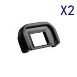 Shenligod (2PCS) EF Viewfinder Eyepiece Eyecup Eye Cup Rubber for Canon EOS 300D 350D 400D 450D 500D 550D 600D 1000D 1100D 700D 100D Canon Rebel XT XTi XS XSi T1i T2 T2i T3 T3i T4i T5i SL1