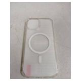 Temdan for iPhone 15 Case & iPhone 14 & iPhone 13 Case Clear with Screen Protector, Compatible with Magsafe, Anti-Yellowing, Military-Grade Protection, Shockproof Slim Magnetic Phone Case Cover