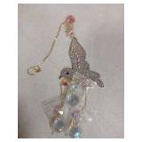 Brezalysia Hummingbirds Crystal Sun Catchers Hanging for Indoor Windows Ornament Rainbow Maker Prism Bird Suncatchers Gifts, Beads