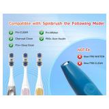 Replacement Toothbrush Heads Compatible with Spinbrush Old Version PRO Clean/PRO WHITEN Battery Powered Electric Toothbrush, 7 Pack