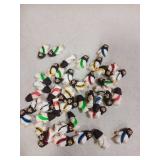 AIRNEY 42 PCS Little Jesus Figures Easter Religious Toys, Mini Tiny Pocket Figurines in Bulk, Jesus Loves You Christ Toys, School Religious Party Favors Gift for Easter Egg Stuffers (42pcs)