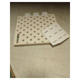 Eulnars Reusable Paper Towels, 8-Pack Swedish Dishcloths for Kitchen with 3 Clips, Black White, Cotton, 200 Washes