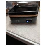 Evoloop Rapid Egg Cooker Electric 6 Eggs Capacity, Soft, Medium, Hard Boiled, Poacher, Omelet Maker Egg Poacher With Auto Shut-Off, BPA Free Tested Powers On