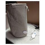 38L Foldable Towel Warmer Bucket,Heated Towel Warmers for Bathroom,Travel & Outdoors, 4 Heat Settings, Auto Shut Off,360Â° Ring Heating,Waterproof Fabric,Fits Oversized Towels, Robes, Blankets