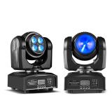 100W LED Moving Head DJ Lights 2-Sides Moving Head Wash & Beam Effect Stage Light RGBW 4-in-1 DMX Sound Active DJ Lights for Party Disco KTV Pub Bar Show Wedding Show - 1 PCS (1)