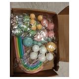 28PCS Rainbow Cake Toppers Colorful Balls Cake Decorations for Wedding Baby Shower Girls Boys Birthday Party Supplies (Macaron)