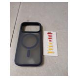 TORRAS for iPhone 17 Pro Case, Camera Control, Fit for MagSafe, Military-Grade Protection, Magnetic Slim Translucent Anti-Fingerprint Phone Case for iPhone 17 Pro 6.3", Deep Blue