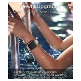 Sport Silicone Band Compatible with Apple Watch Bands 38mm 40mm 41mm 42mm 44mm 45mm 46mm 49mm for Women Men, Soft Wristband Water-proof Strap for iWatch Bands Series 11 10 9 8 7 6 5 4 3 2 1 Ultra SE