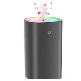 Humidifiers for Bedroom, Personal Desktop Plant Humidifier Indoor 400ML Office Portable Small Humidifier for Travel Oil Diffuser with Night Light Auto Shut-Off